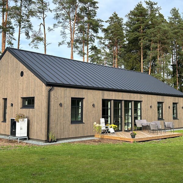1-vånings trähusprojekt 123kvm