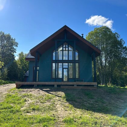 1,5-vånings trähusprojekt ~100kvm