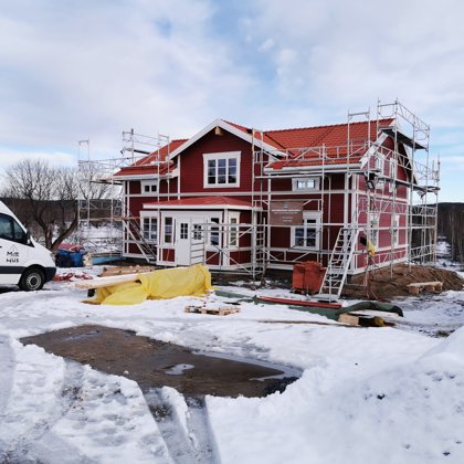 1,5-vånings husprojekt 180kvm