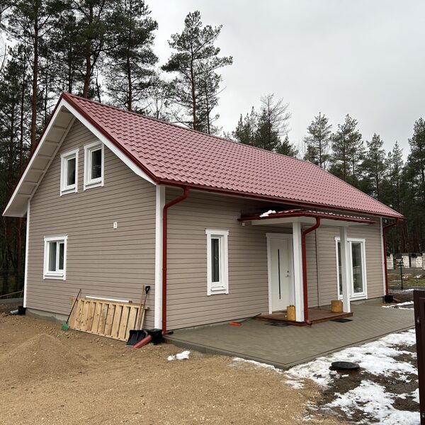 1,5-vånings husprojekt