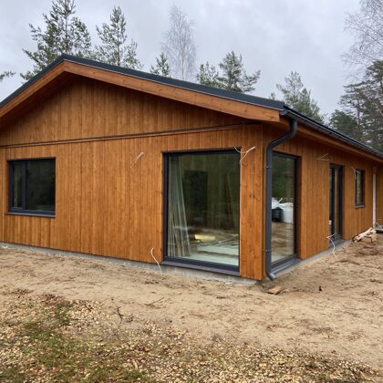 1-vånings trähusprojekt 106kvm