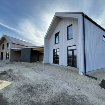 1,5-vånings trähusprojekt ~160kvm