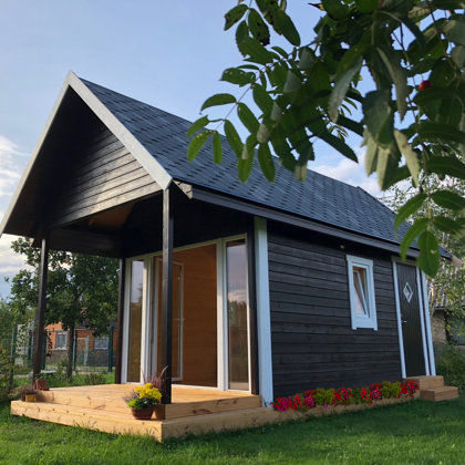 15 kvm fritidshus med mansard