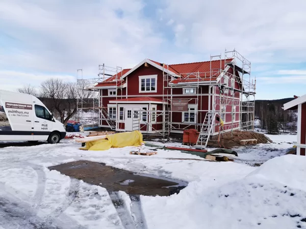 1,5-vånings husprojekt 180kvm