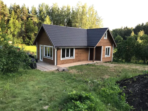 65kvm mājas projekts ar mansarda stāvu